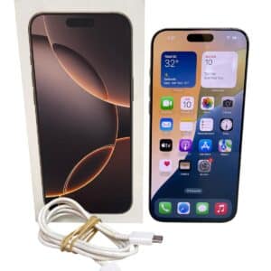 IPHONE 16 PRO MAX 256 GB ORO + CAJA COMPLETA * 100% SB*