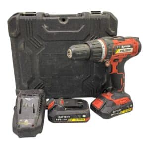 TALADRO ATORNILLADOR MANUAL STAYER PBL2122P + 2 BATERIAS + CARGADOR + MALETIN
