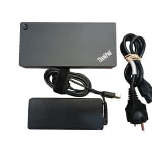 DOCK MULTIPUERTOS LENOVO THINKPAD USB C GEN 2 + CARGADOR
