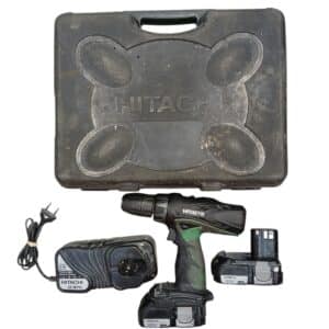 TALADRO HITACHI MODELO PA6-GF3.0 + 2 BATERIAS + CARGADOR + CAJA