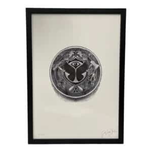 CUADRO TOMORROWLAND PINTADO A MANO + CERTIFICADO DE AUTENTICIDAD * SERIE 9/500