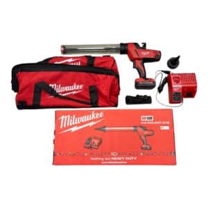 PISTOLA DE LIQUIDOS MILWAUKEE C18 PCG + CARGADOR + 1 BATERIA + ACCESORIOS