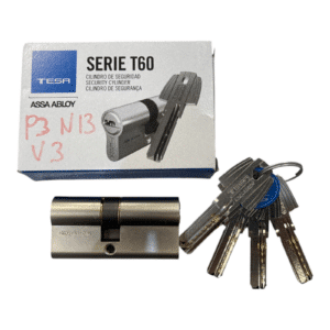 CERRADURA TESA SERIE T60 30X35 CROMADO+ LLAVES