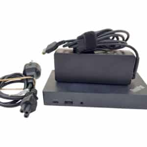 DOCK MULTIPUERTOS LENOVO THINKPAD USB C GEN 2 + CARGADOR
