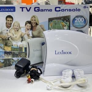 CONSOLA LEXIBOOK TV GAME 200 JUEGOS JG7420 + CAJA