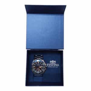 RELOJ FESTINA MOD F20663 CORREA ACERO +  CAJA