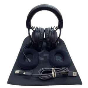 AURICULARES BLUETOOTH GAMING LOGITECH G PRO X LIGHTSPEED + FUNDA + CABLE + MICRO