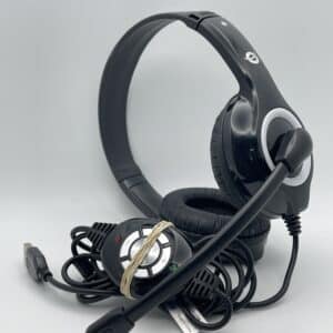 AURICULARES USB CON MICROFONO POLONA