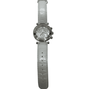 RELOJ TIME FORCE FANTASY KIRLY TF3384L02 ESFERA BLANCA MEDRE PERLA/ CORRE ADE PIEL BLANCA