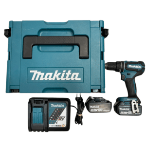 TALADRO ATORNILLADOR A BATERIA MAKITA DHP 485 18V + 2 BATERIAS + CARGADOR+ MALETIN