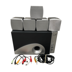 SISTEMA DE ALTAVOCES GENIUS SW-Q 5.1 35W  + CABLES