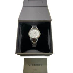 RELOJ VICEROY GRAND 41136  + CAJA + CERTIFICADO A ESTRENAR
