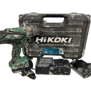 TALADRO ATORNILLADOR HIKOKI DV18DJL 18V + CAJA + 2 BATERIAS