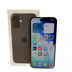 IPHONE 16 PLUS NEGRO 256 + CAJA  BAT 100%