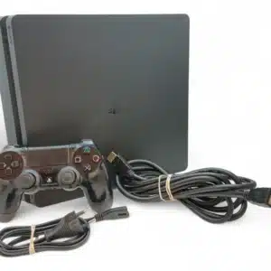 CONSOLA PS4 SLIM ) 500GB + MANDO + CABLES