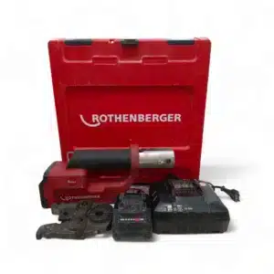 PRENSADORA DE TUBOS ROTHENBERGER ROMAX COMPACT TT + MALETIN + CARGADOR + ACC