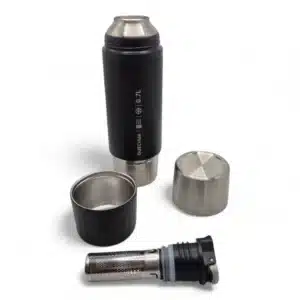 BOTELLA TERMICA QUECHUA MH900 0.7L NEGRO
