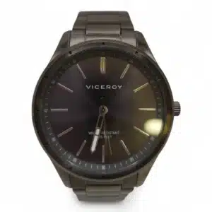 RELOJ VICEROY HOMBRE 401385 ACERO NEGRO + ESTUCHE