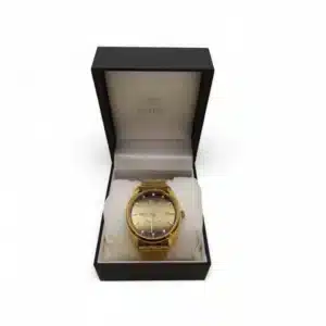 RELOJ AUTOMATICO ORIENT F6D2 DORADO+ CAJA + ESLABONES