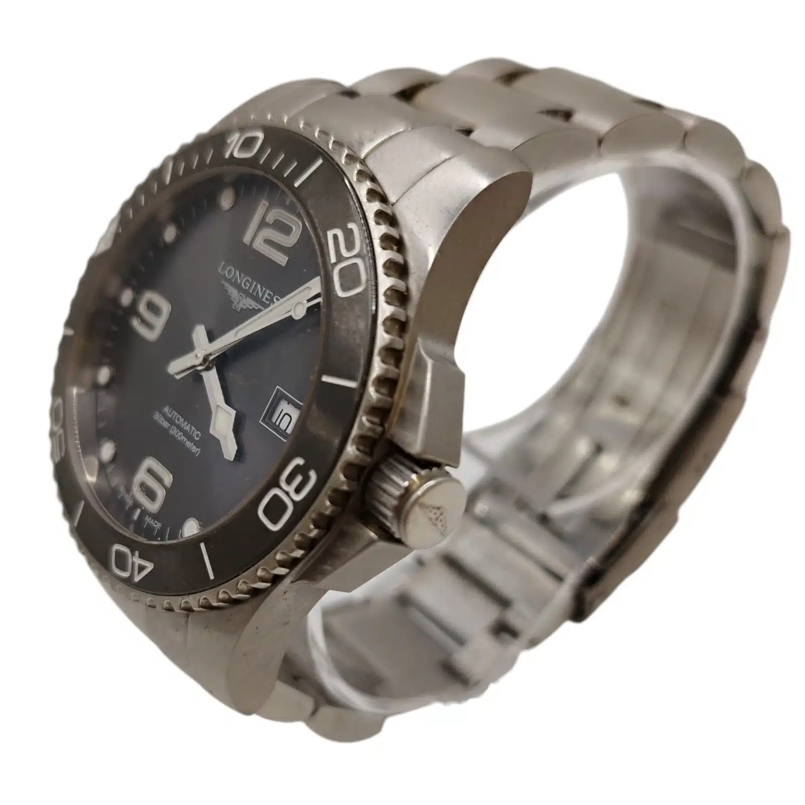 Reloj Automatico Longines Hydroconquest L3.781.4 + Eslabones + Caja — foto 3