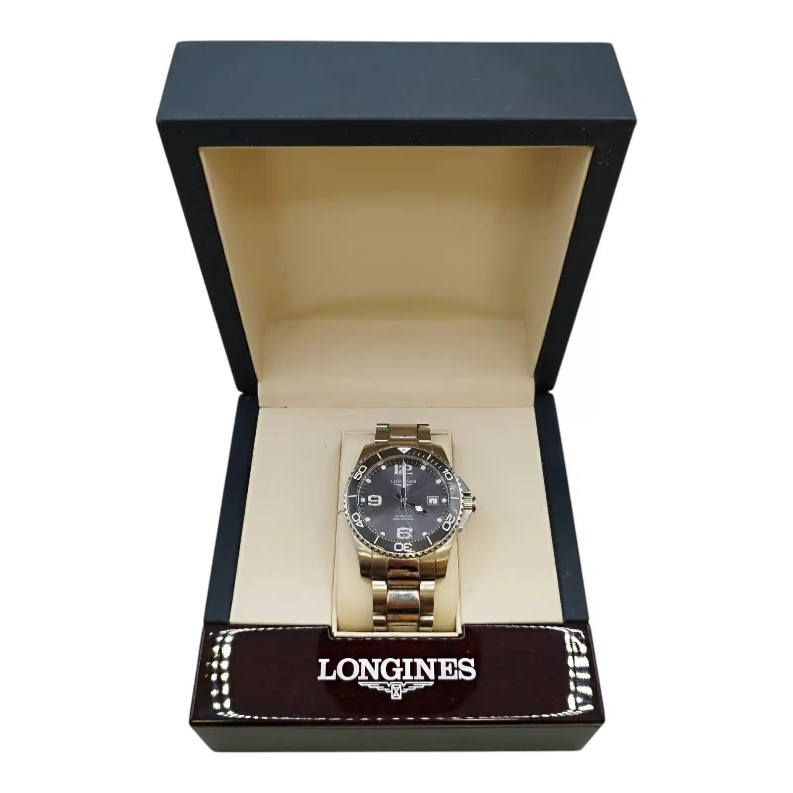 Reloj Automatico Longines Hydroconquest L3.781.4 + Eslabones + Caja