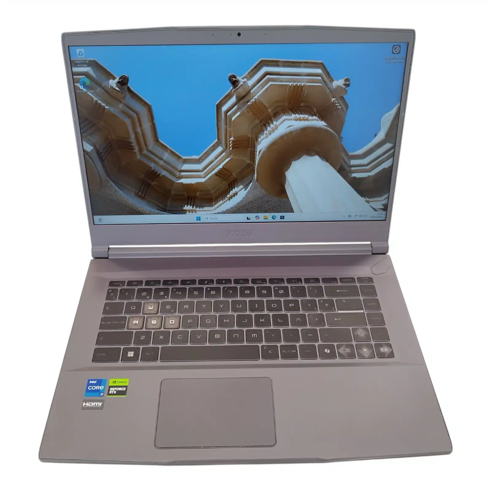 Portatil Msi Thin 15B B12UC I7-12650H 15.6º GB GDR6 1TB Ssd 16GB DDR4 Nvidia Gforce Rtx 3050 + Caja — foto 2