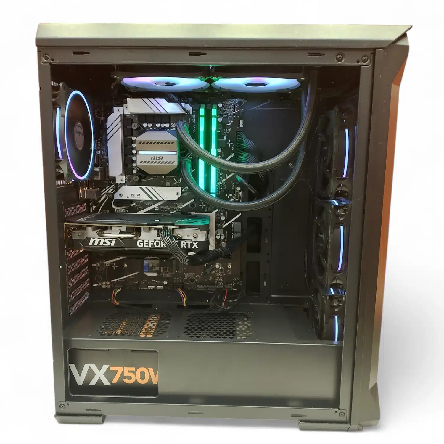 PC Sobremesa Msi Intel I5 14400/32GB RAM/2TB M.2+1TB M.2/4060 Ti